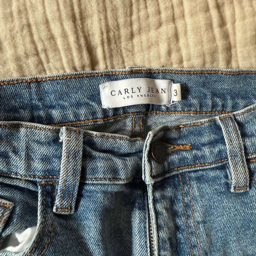 Carly Jean Los Angeles Blue Denim Jeans